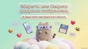 Як зберігати свої повідомлення?  (Відкриття 3 з Котиком Пушином)
