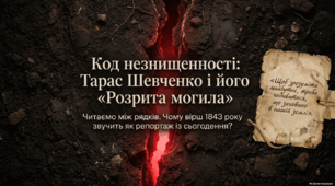 Метафоричний образ незнищенності українського народу у вірші Тараса Шевченка «Розрита могила»