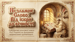 Найдавніші рукописні книги Русі-України як фундамент національної ідентичності