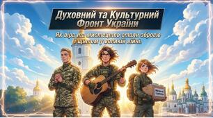 Презентація «Духовний та культурний фронт України (2014–2026 рр.): автокефалія ПЦУ, релігійне життя в часи війни та всесвітня культурна солідарність»