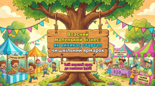 Власний маленький бізнес: як виникає стартап чи шкільний ярмарок