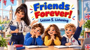 Презентація "Friends Forever. Listening. Unit 2. Lesson 5" — 8 клас НУШ (Карпюк)