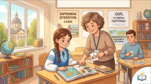 Модифікована програма із зарубіжної літератури для 6 класу (ООП, IV рівень підтримки / інтелектуальні порушення)