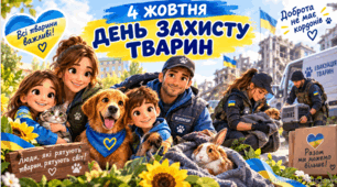 ДЕНЬ ЗАХИСТУ ТВАРИН.МІЖНАРОДНИЙ УРОК ДОБРОТИ  для учнів 5-11 класів. «Тварини і війна: порятунок та підтримка». Презентація, постери на дошку та робочі аркуші.