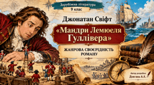Методична розробка «Джонатан Свіфт. “Мандри Лемюеля Гуллівера”. Жанрова своєрідність роману» 9 клас
