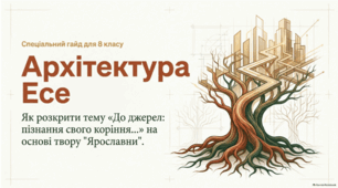 Написання есе. «До джерел: пізнання свого коріння та історії відкриває шлях до майбутнього».