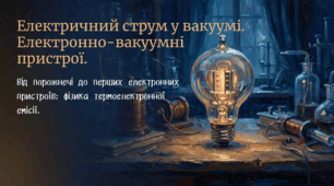 Електричний струм у вакуумі. Електронно-вакуумні пристрої