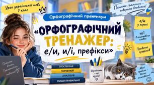 Орфографічний практикум Букви е, и на позначення ненаголошених голосних у корені слова. Букви и, і в словах іншомовного походження. Правопис префіксів