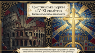 Презентація до уроку: «Християнська церква в ІV–ХІ століттях: становлення, вплив та Великий розкол» (7 клас. Історія)