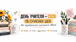 «День учителя — 2026: 15 креативних ідей для сучасного шкільного свята»