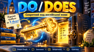 Do та Does у Present Simple: правила та приклади