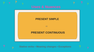Present Simple and Present Continuous: Uses and Nuances