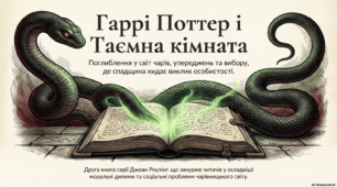 Презентація до уроку позакласного читання із зарубіжної літератури за романом Дж. К. Ролінг "Гаррі Поттер і таємна кімната".