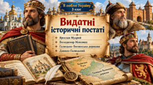 Презентація "Видатні історичні постаті: Ярослав Мудрий, Володимир Мономах. Галицько-Волинська держава. Данило Галицький"