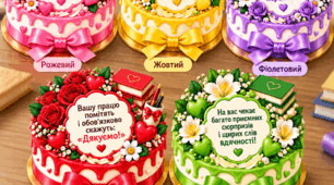 🍰✨ ТОРТИКИ-ПЕРЕДБАЧЕННЯ ДЛЯ ВЧИТЕЛЯ ✨🍰