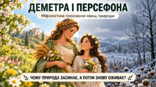 Деметра і Персефона. Міфологічне пояснення явищ природи. 6 клас. презентація+конспект