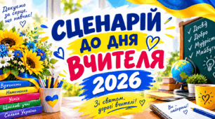 СЦЕНАРІЙ ДО ДНЯ ВЧИТЕЛЯ 2026