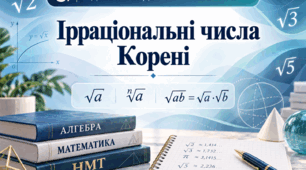 Підготовка до НМТ з математики. Ірраціональні числа та корені n-го степеня