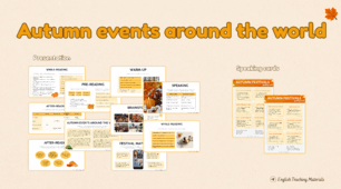 Презентація до уроку англійської мови «Autumn Events Around the World» (A2)