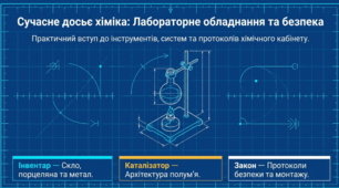 Ознайомлення з лабораторним обладнанням у кабінеті хімії