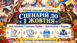 Сценарій козацького свята «Козацькому роду нема переводу» до 1 жовтня, День Захисників та Захисниць України, Покрова