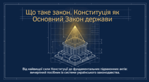9 клас НУШ Презентація + інфографіка §8 Що таке закон. Конституція як  Основний Закон держави