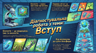 Діагностувальна робота з теми: Вступ. 
