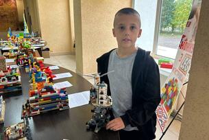 У громаді поблизу Житомира діти представили власні LEGO-моделі фортець і замків: ідеї використають для розвитку туризму