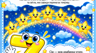 Ілюстрації  «Казкові цифри від 1 до 10»