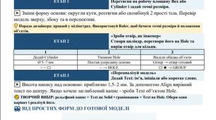 Практична робота № 6 «Створення 3D-моделей»