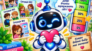 Інтерактивний комплект 🤖 «Допоможи Добро-Боту обрати правильно!»