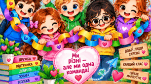 Інтерактивний комплект ❤️ «Ланцюжок підтримки»