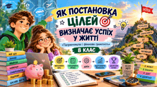 Тема 6. ЯК ПОСТАНОВКА ЦІЛЕЙ ВИЗНАЧАЄ УСПІХ У ЖИТТІ «Підприємництво і фінансова грамотність»   8 КЛАС