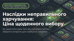 Наслідки неправильного харчування