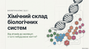 Презентація до уроку біології на тему: "Хімічний склад біосистем" для 9 класу НУШ за модельною програмою "Біологія. 7-9 класи" (автор СобольВ.І.)