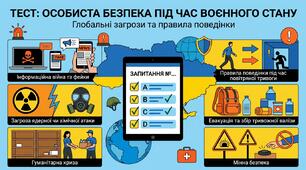 Особиста безпека під час воєнного стану. Глобальні загрози