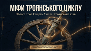 Міфи троянського циклу: облога Трої. Смерть Ахілла. Троянський кінь.
