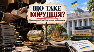 Що таке корупція. Види корупції та її суспільна шкідливість.