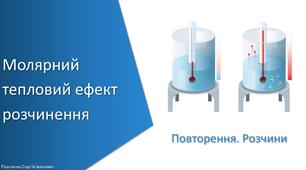 Презентація з уроку Хімія для 9 класу НУШ на тему «Навчальне дослідження № 2. Молярний тепловий ефект розчинення»