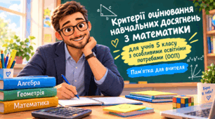 Деталізовані критерії оцінювання для дітей з ООП з математики для 5 класу (за програмою О. С. Істера) за темами