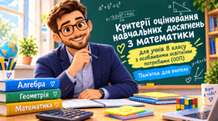Деталізовані критерії оцінювання для дітей з ООП з геометрії для 8 класу (за програмою О. С. Істера) за темами