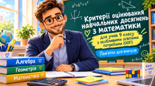 Деталізовані критерії оцінювання для дітей з ООП з геометрії для 9 класу (за програмою О. С. Істера) за темами