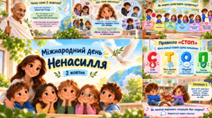 Презентація до Міжнародного дня ненасилля