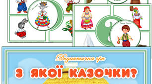 Дидактична гра "З якої казки"