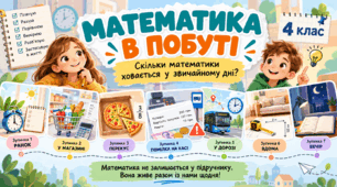 Презентація «Математика в побуті: скільки математики ховається у звичайному дні?»