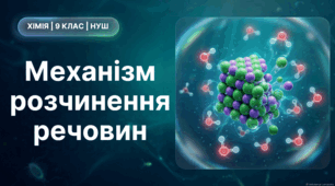 Хімія 9 клас (НУШ)  – Презентація: Механізм розчинення речовин (до підручника О. В. Григоровича)