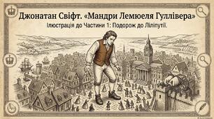 Презентація "Джонатан Свіфт. «Мандри Лемюеля Гуллівера» (1 частина).  Жанрова своєрідність роману (поєднання реалістичних елементів і соціальної фантастики). "