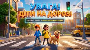 🚦 Виховна година «Увага! Діти на дорозі»