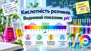 Кислотність розчинів. Водневий показник pH  ХІМІЯ. 9 клас