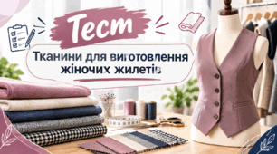 Тканини для виготовлення жіночих жилетів